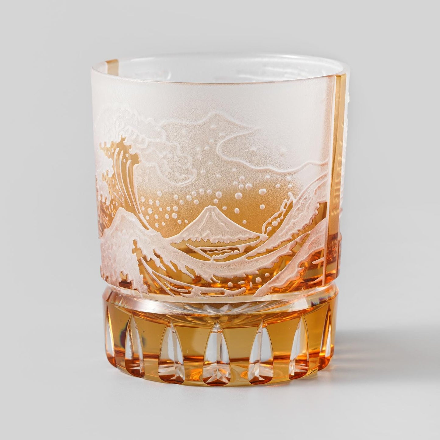 Vitraelle Hand-Carved Fuji Mountain Whiskey Glasses image 11