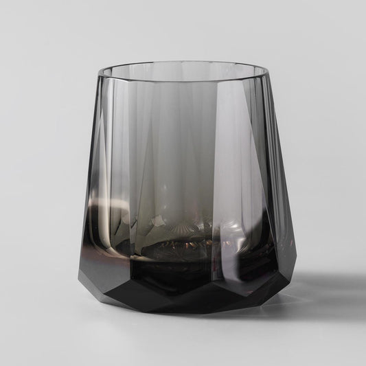 lovecove Hand-Cut Clear Crystal Whiskey Glass image 1