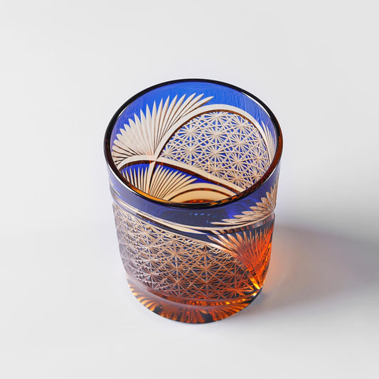 lovecove Hand Cut Crystal Whiskey Glass image 2