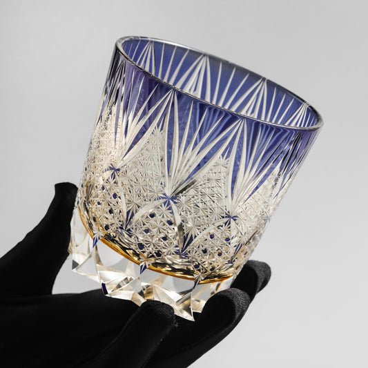 lovecove Hand-Cut Kiriko Luxury Whisky Glass image 1