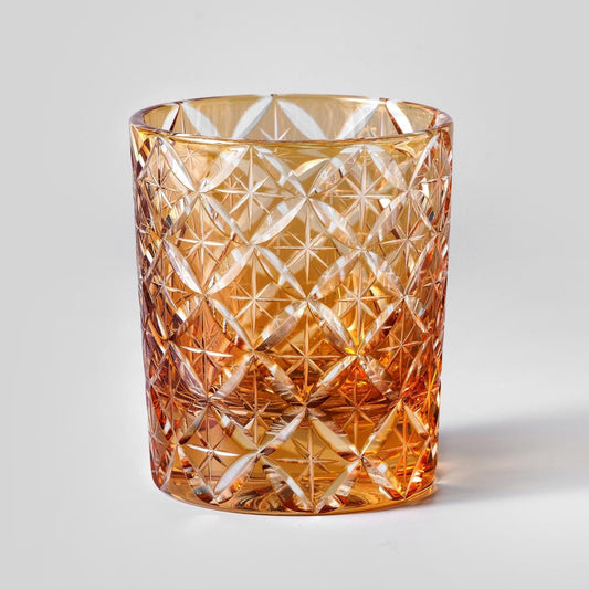 Vitraelle Hand-Cut Shippo Whisky Tumbler image 1