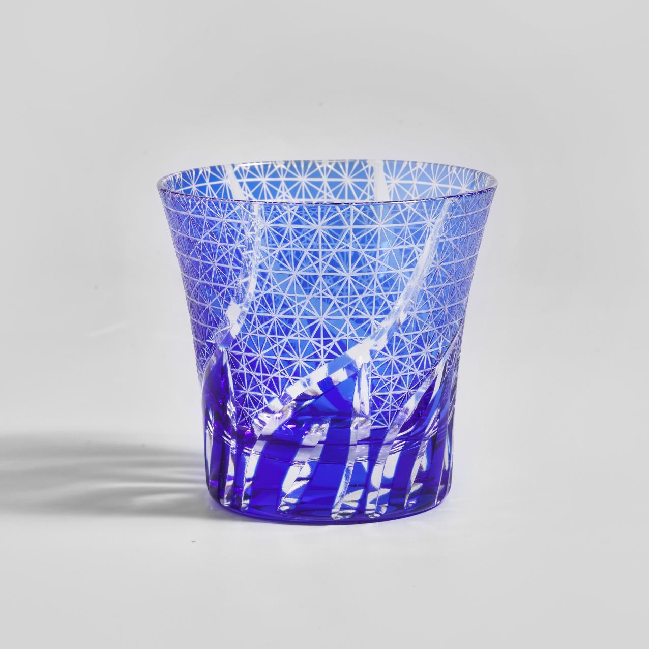 Vitraelle Hand Cut Purple Flame Crystal Glass – product image 9