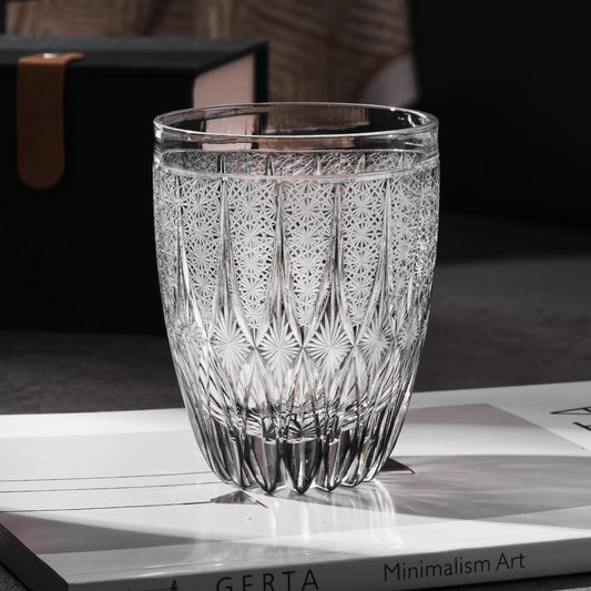 Vitraelle Hand Cut Rounded Clear Whisky Glass – product image 2