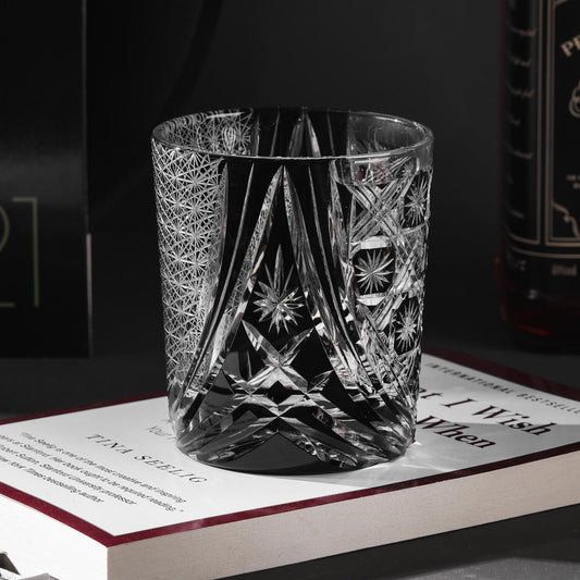lovecove Hand-Cut Kiriko Whiskey Glass – product image 2