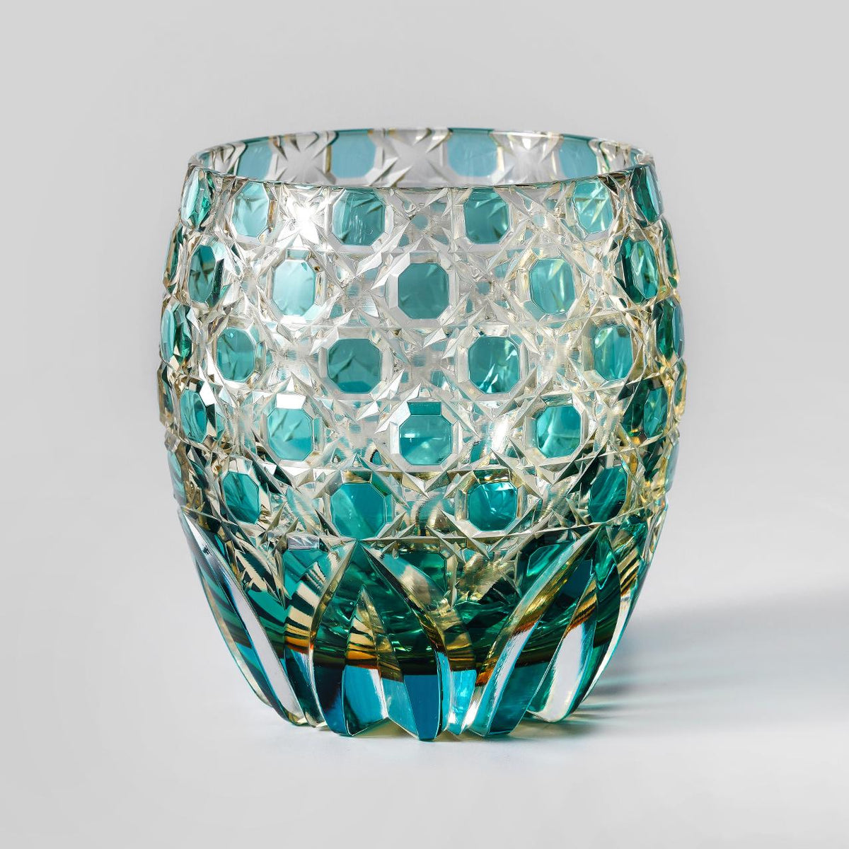 lovecove Hand-Cut Premium Amber Whiskey Tumbler – product image 8