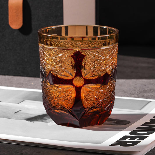 lovecove Old-Fashioned Cross Whiskey Glasses – product image 2