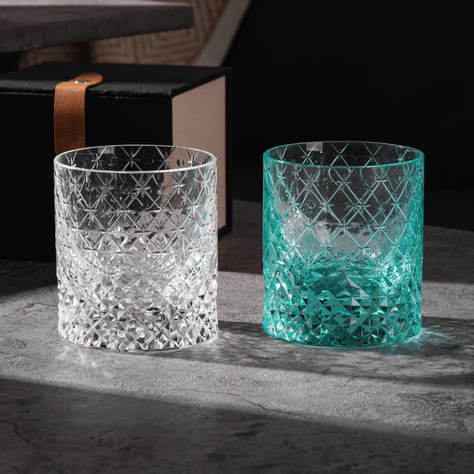 Vitraelle Vintage Crystal Cut Whiskey Glass – product image 2