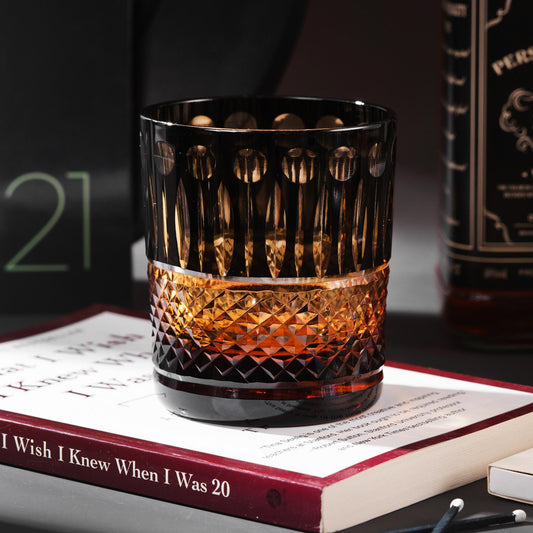 lovecove Engraved Vintage Pattern Whiskey Glasses – product image 2