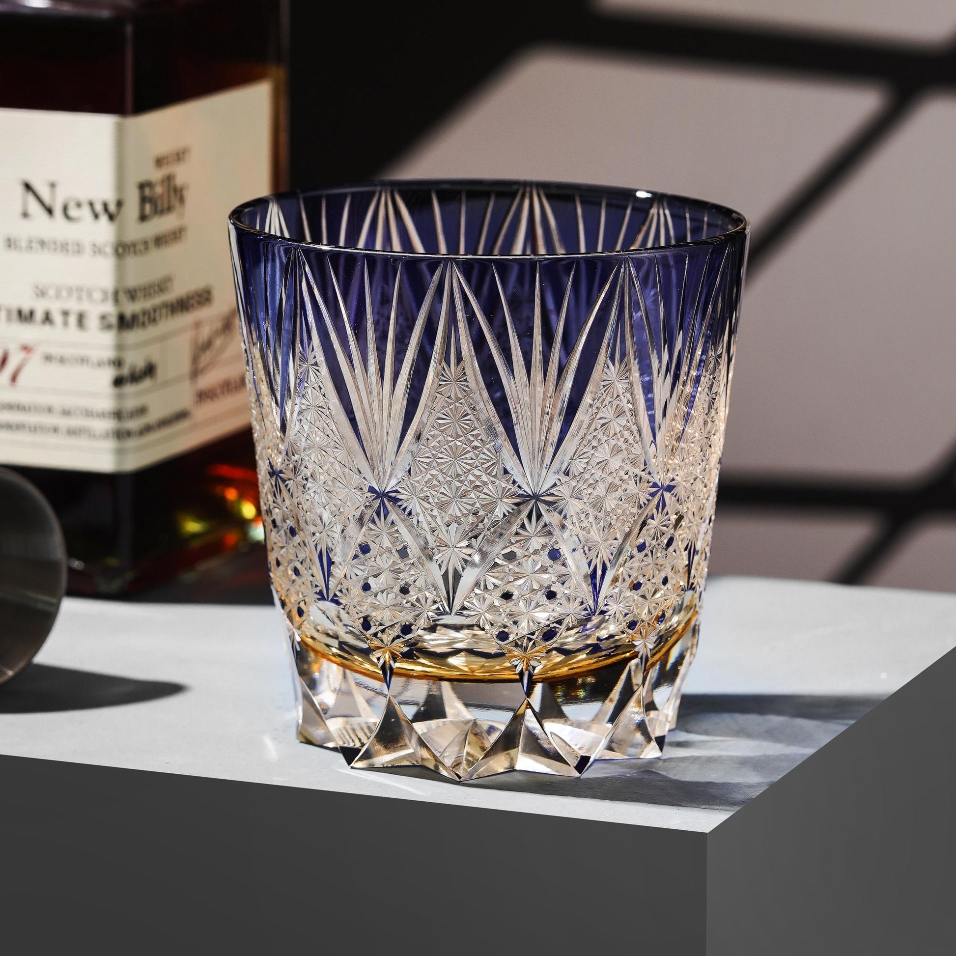 lovecove Crystal-Cut Starlight Whiskey Glass image 2
