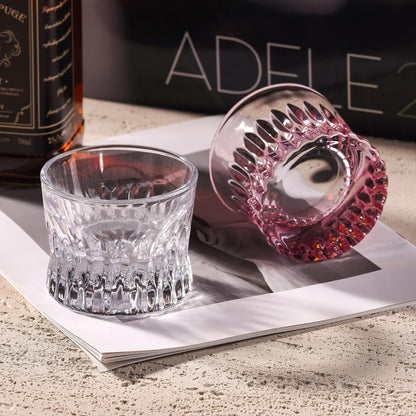 lovecove Crystal Lowball Whiskey Glass image 7