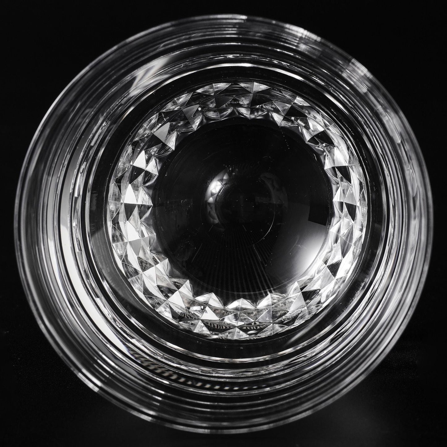 lovecove Diamond-Cut Clear Crystal Whisky Glass image 5
