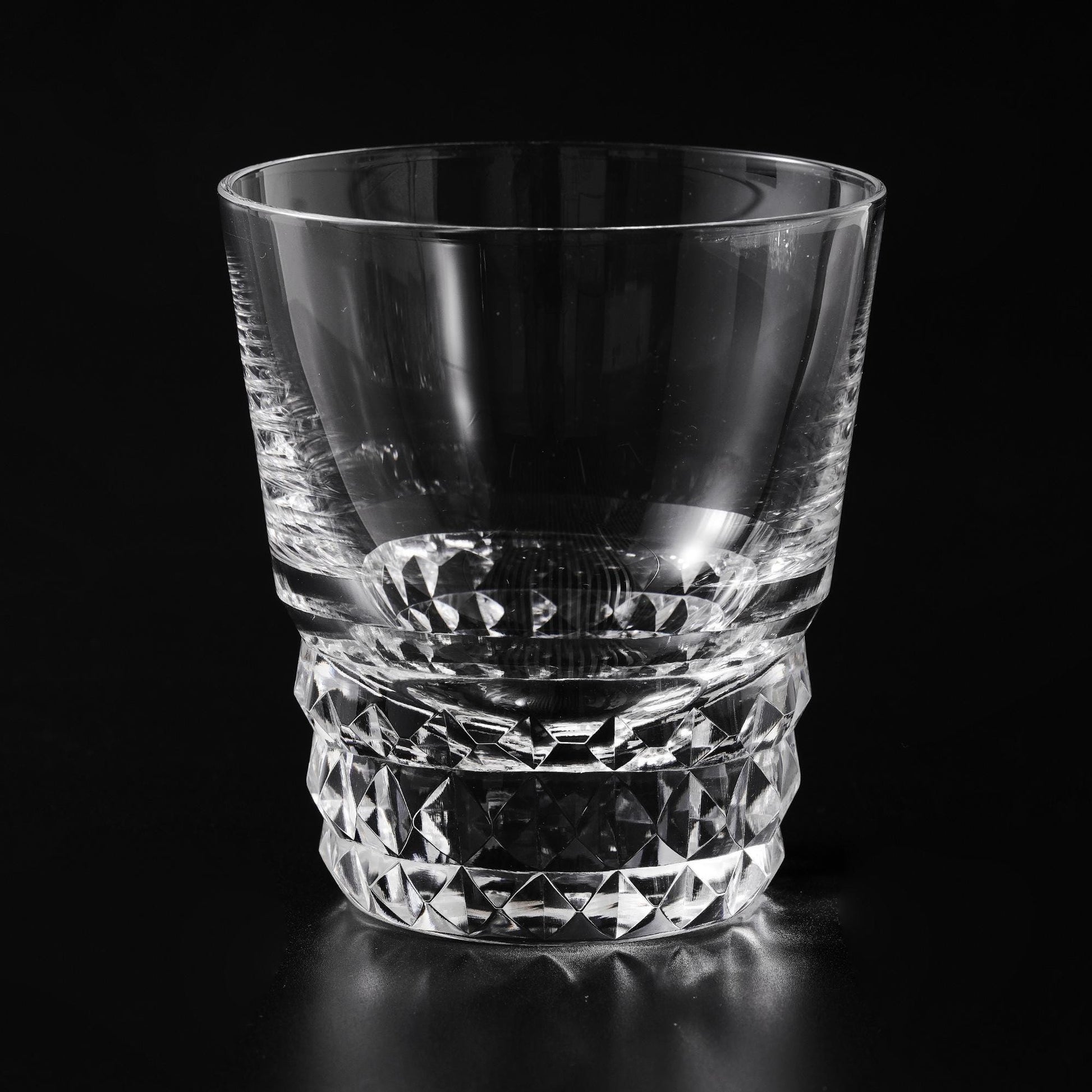 lovecove Diamond-Cut Clear Crystal Whisky Glass image 7