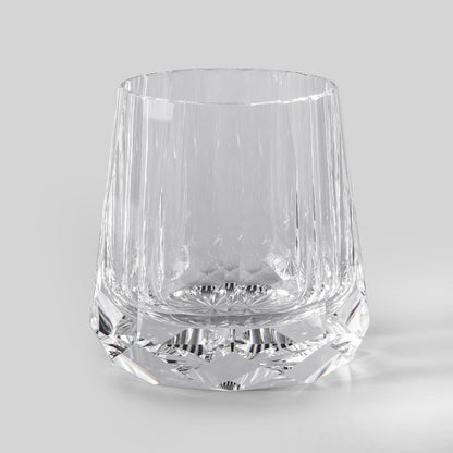 lovecove Elegant Diamond-Cut Crystal Whiskey Glass image 4
