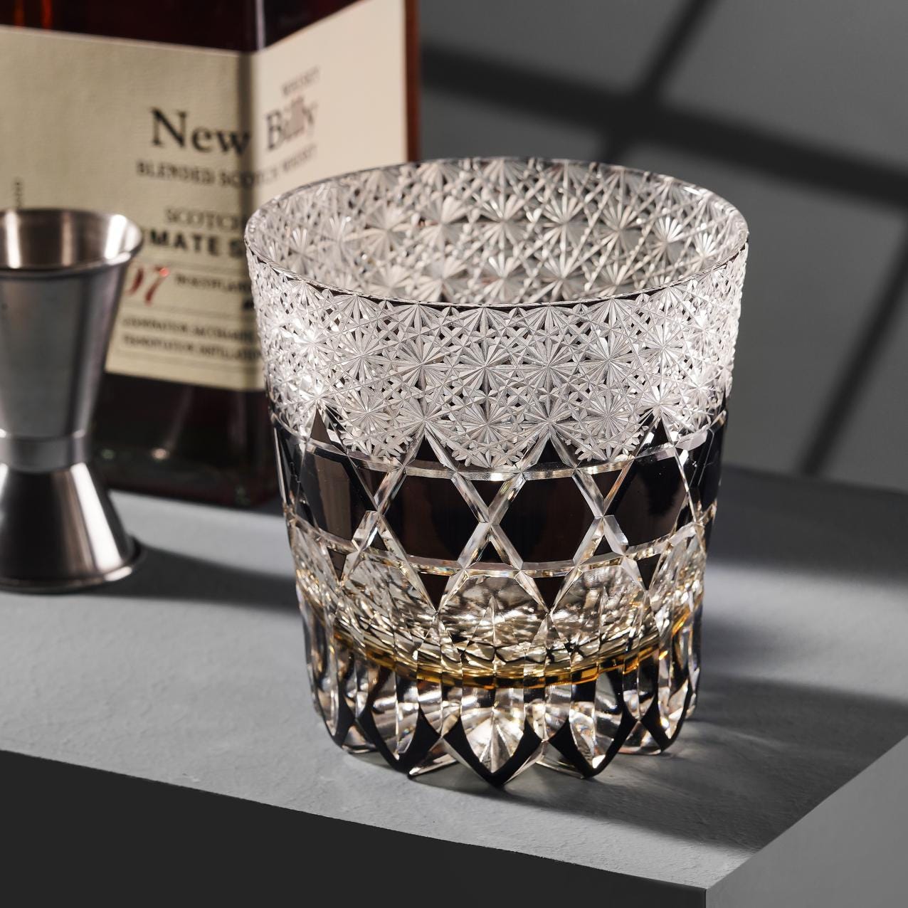 Vitraelle Fluorite-Style Whiskey Glass image 2