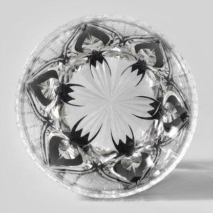 lovecove Hand-Carved Amber Whiskey Glass image 6