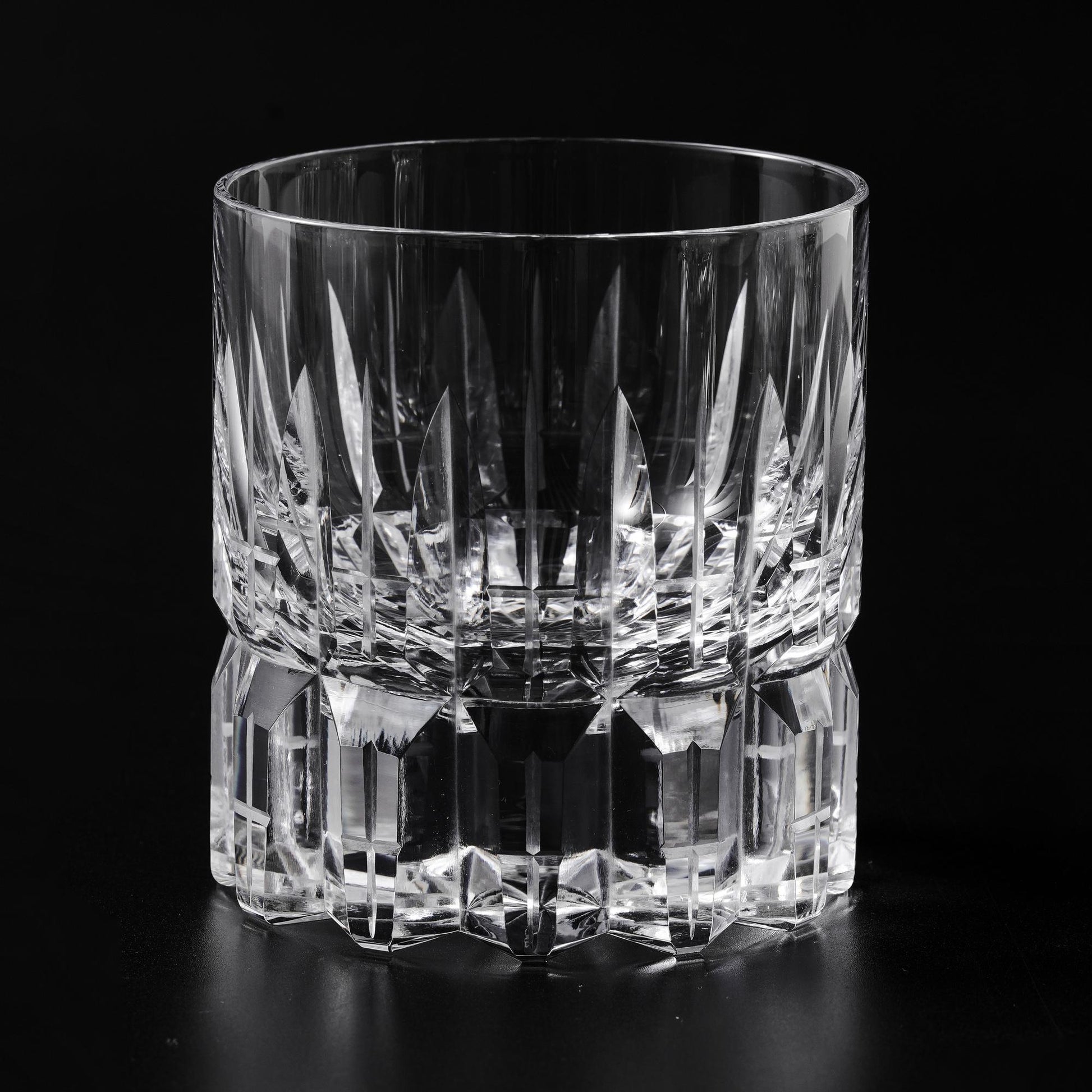 lovecove Hand-Carved Clear Crystal Whiskey Glass image 7