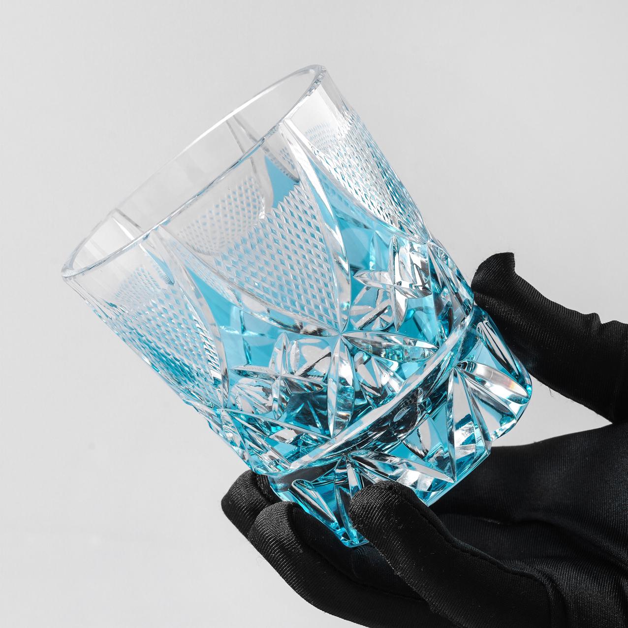Vitraelle Hand-Carved Crystal Whiskey Glass image 3