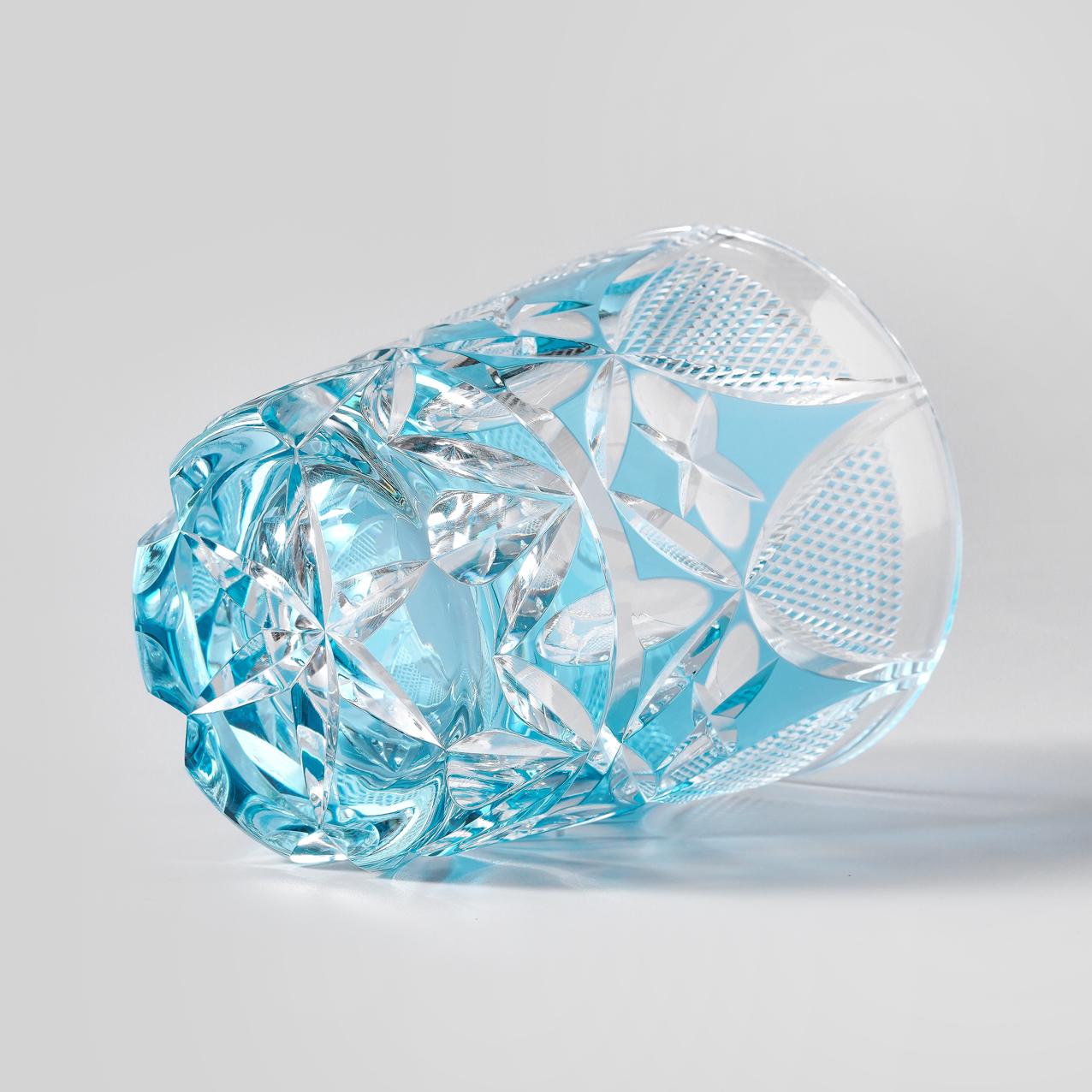 Vitraelle Hand-Carved Crystal Whiskey Glass image 4