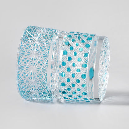 lovecove Hand-Carved Sparkling Whiskey Glass image 3