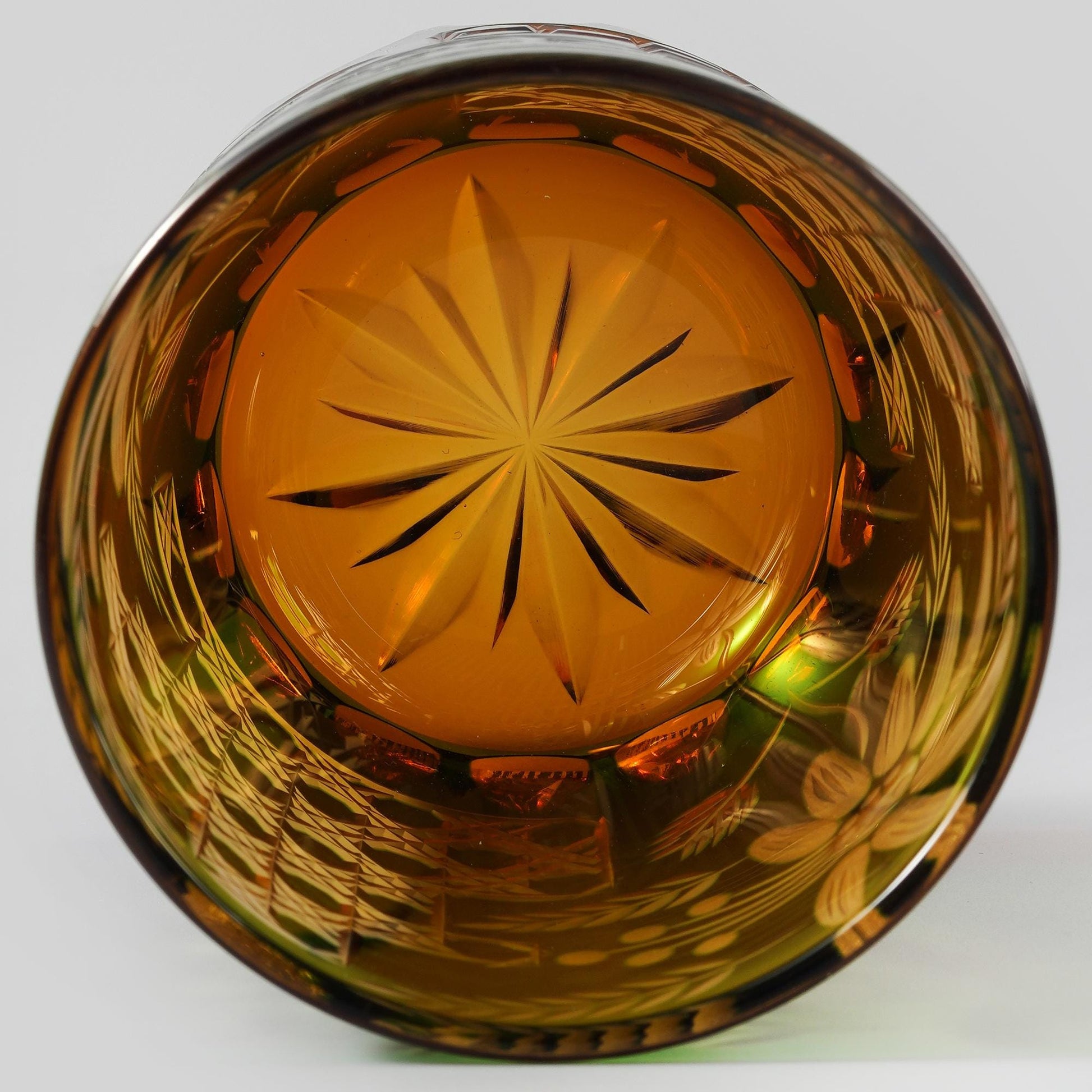 lovecove Hand-Carved Floral Whiskey Glass image 8