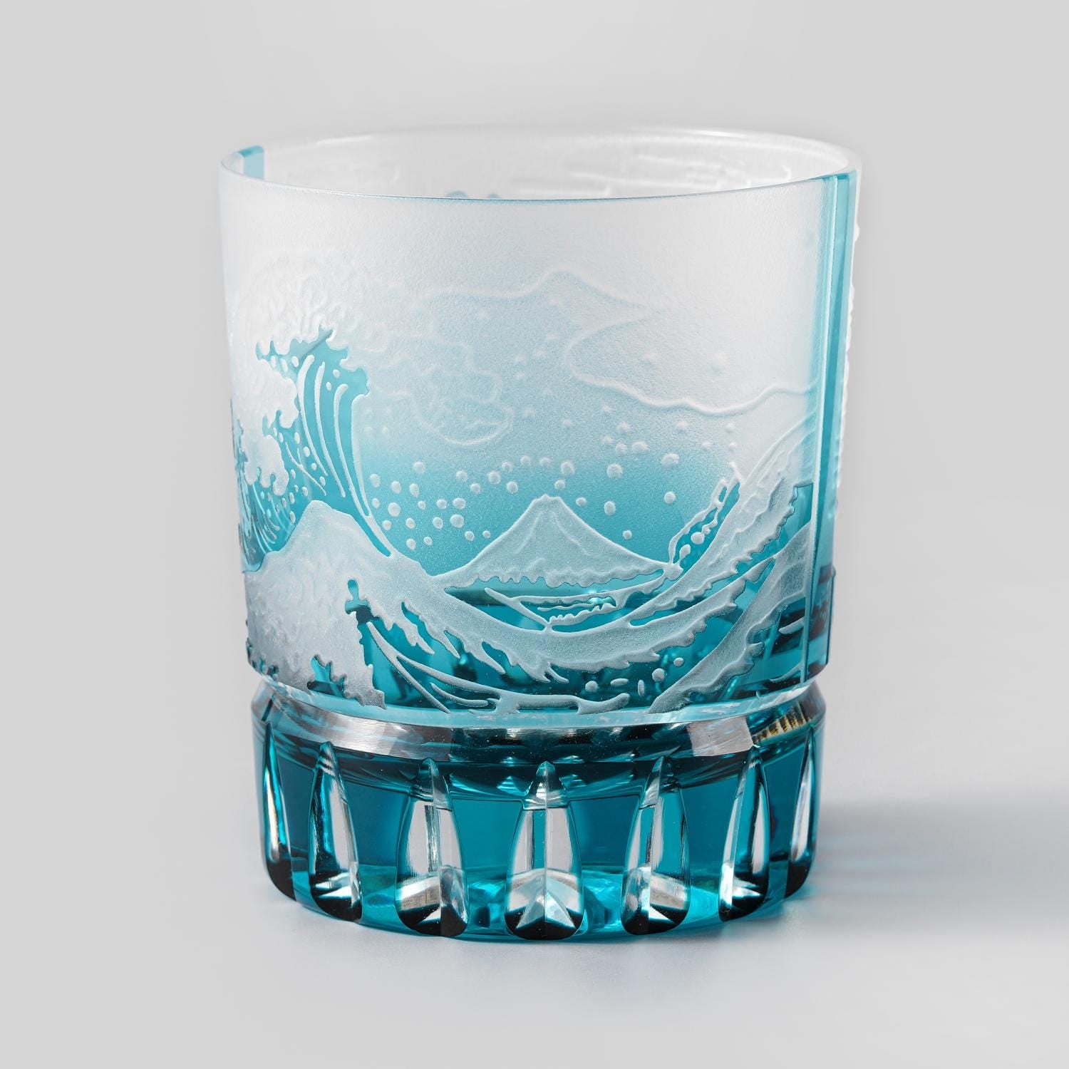 Vitraelle Hand-Carved Fuji Mountain Whiskey Glasses image 10