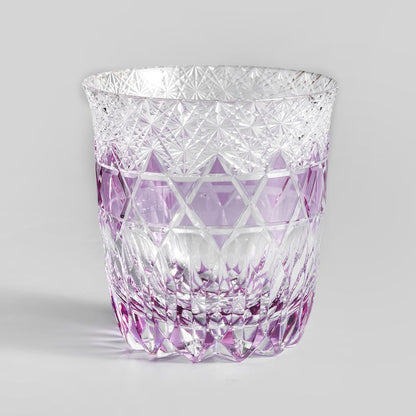 lovecove Hand-Carved Pink Whiskey Glass image 1