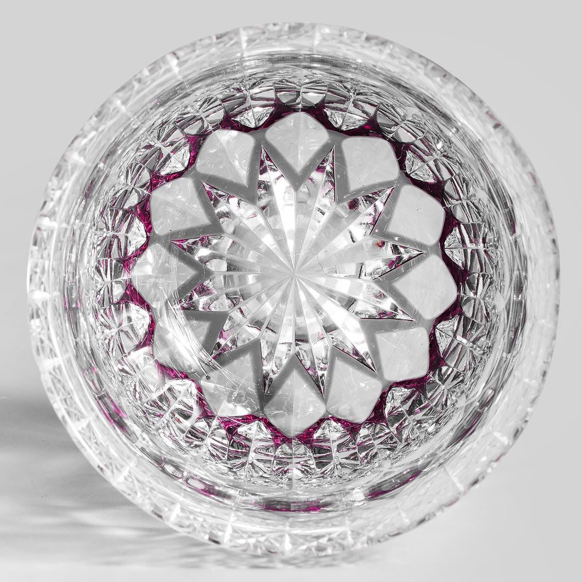 lovecove Hand-Carved Pink Whiskey Glass image 3