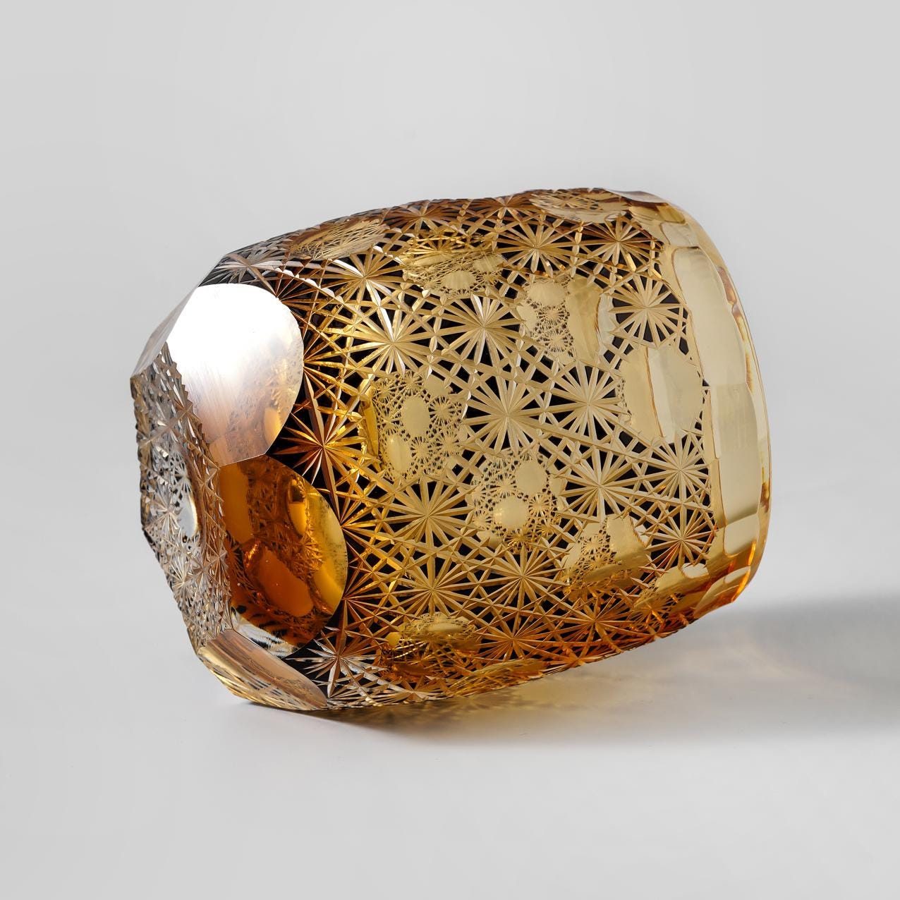 lovecove Hand-Carved Whiskey Rocks Glass image 6