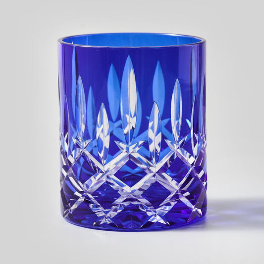 lovecove Hand-Craved Classic Colored Whiskey Glass image 1