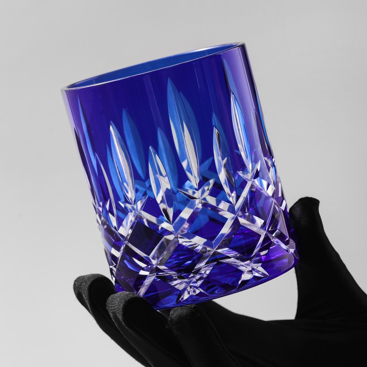 lovecove Hand-Craved Classic Colored Whiskey Glass image 7
