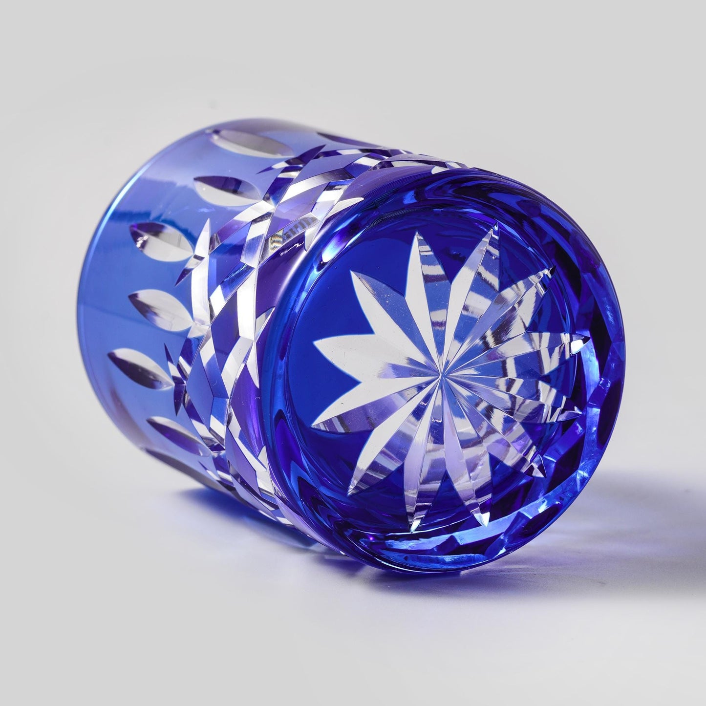 lovecove Hand-Craved Classic Colored Whiskey Glass image 10