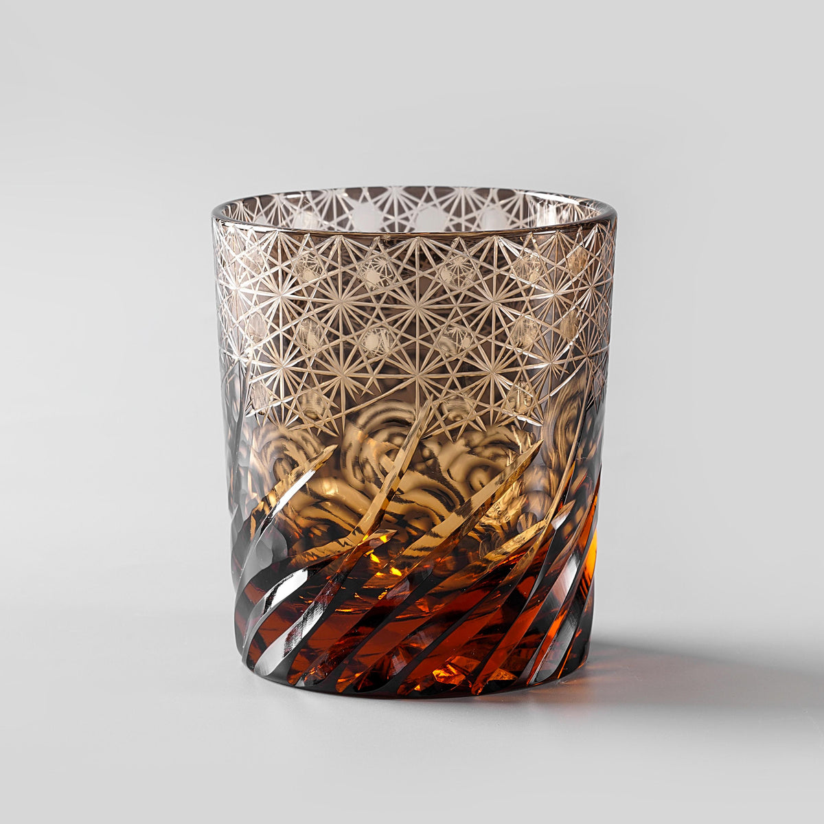 lovecove Hand-Craved Crystal Whiskey Glass image 2