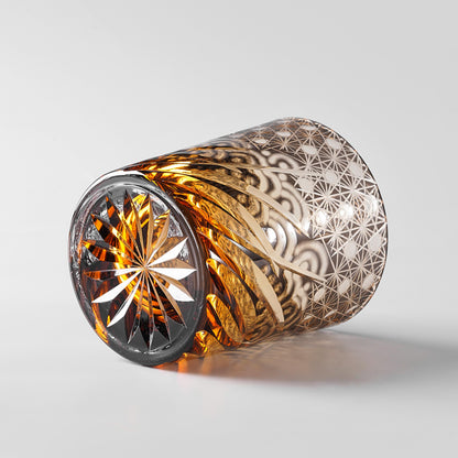 lovecove Hand-Craved Crystal Whiskey Glass image 7