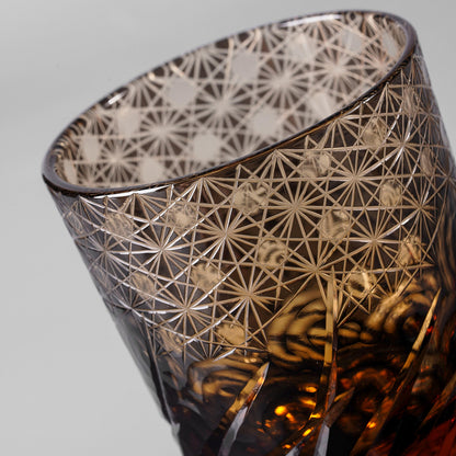 lovecove Hand-Craved Crystal Whiskey Glass image 8
