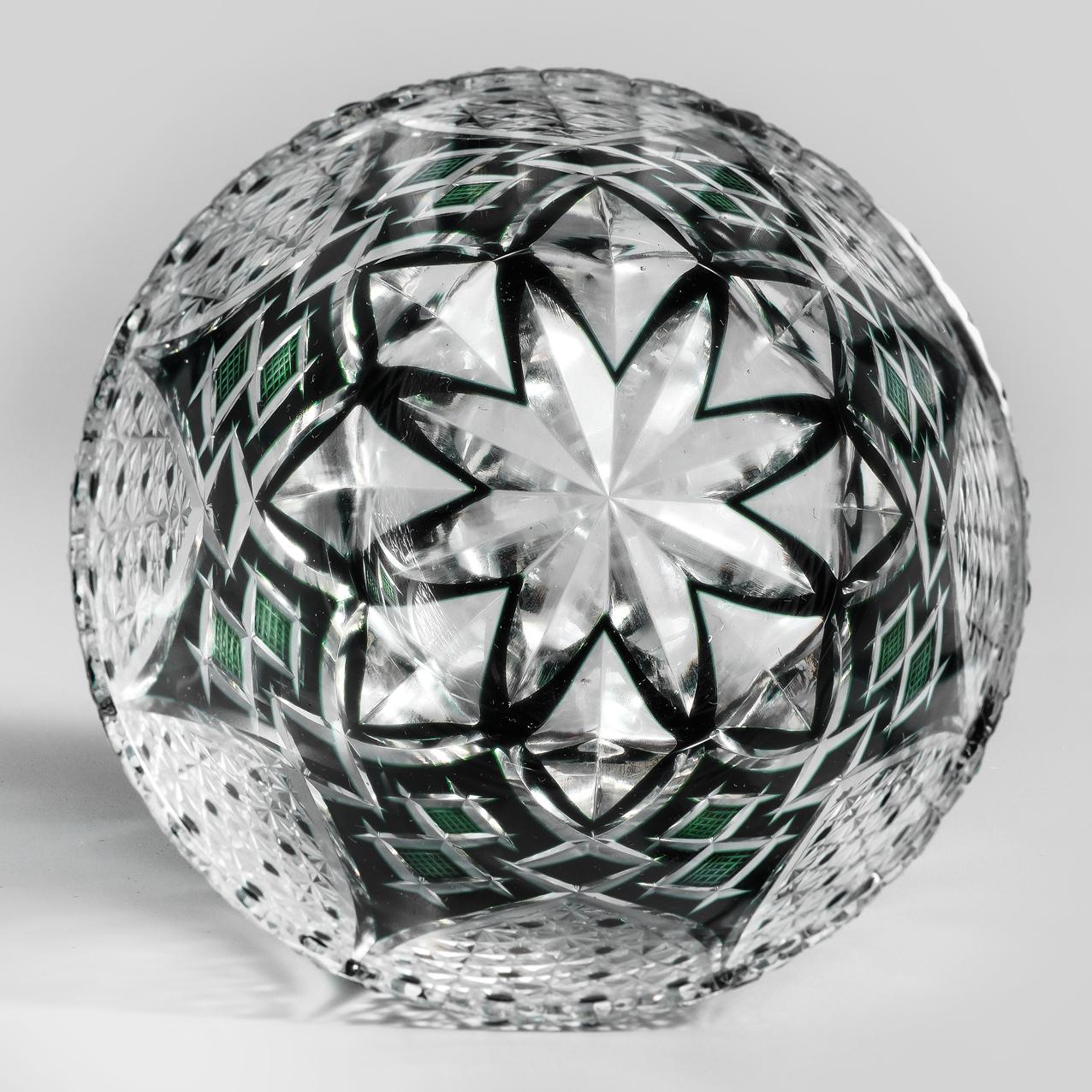 lovecove Hand-Cut Black Thistle Whiskey Glass image 8