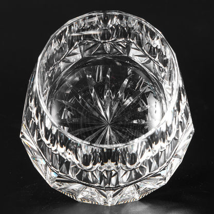 lovecove Hand-Cut Clear Crystal Whiskey Glass image 3
