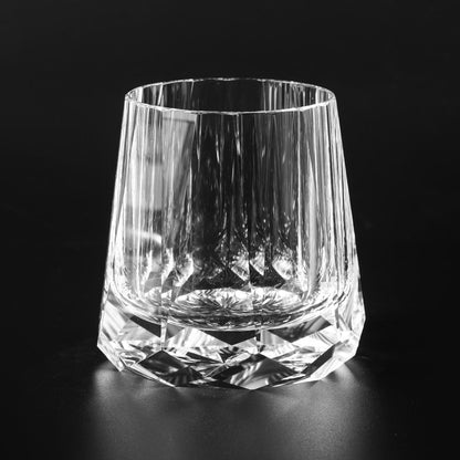 lovecove Hand-Cut Clear Crystal Whiskey Glass image 8