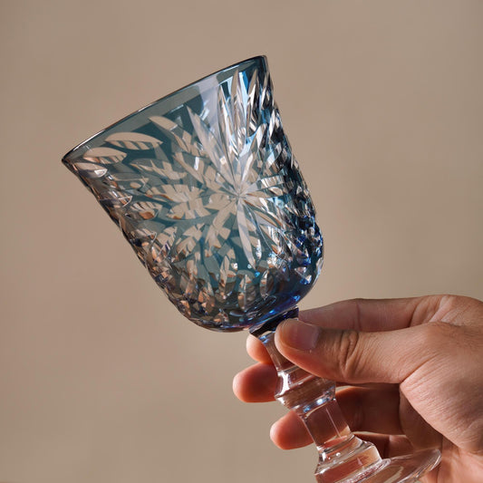 Vitraelle Hand-Cut Crystal Cocktail Glass image 1