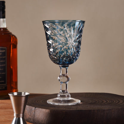 lovecove Hand-Cut Crystal Cocktail Glass image 4