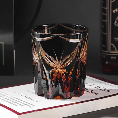 lovecove Hand Cut Butterfly Crystal Glass image 2