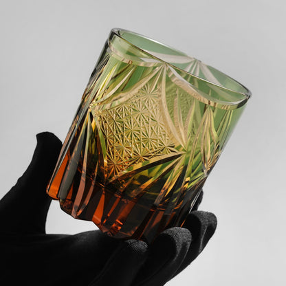 lovecove Hand Cut Butterfly Crystal Glass image 5