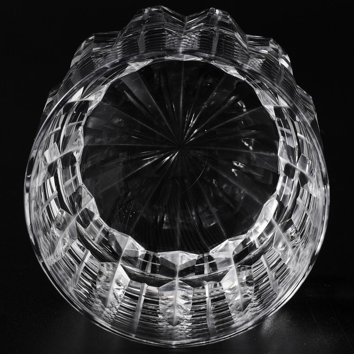 lovecove Hand Cut Clear Crystal Whisky Glass - 11CE image 6