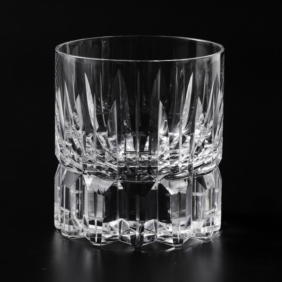 lovecove Hand Cut Clear Crystal Whisky Glass - 11CE image 7