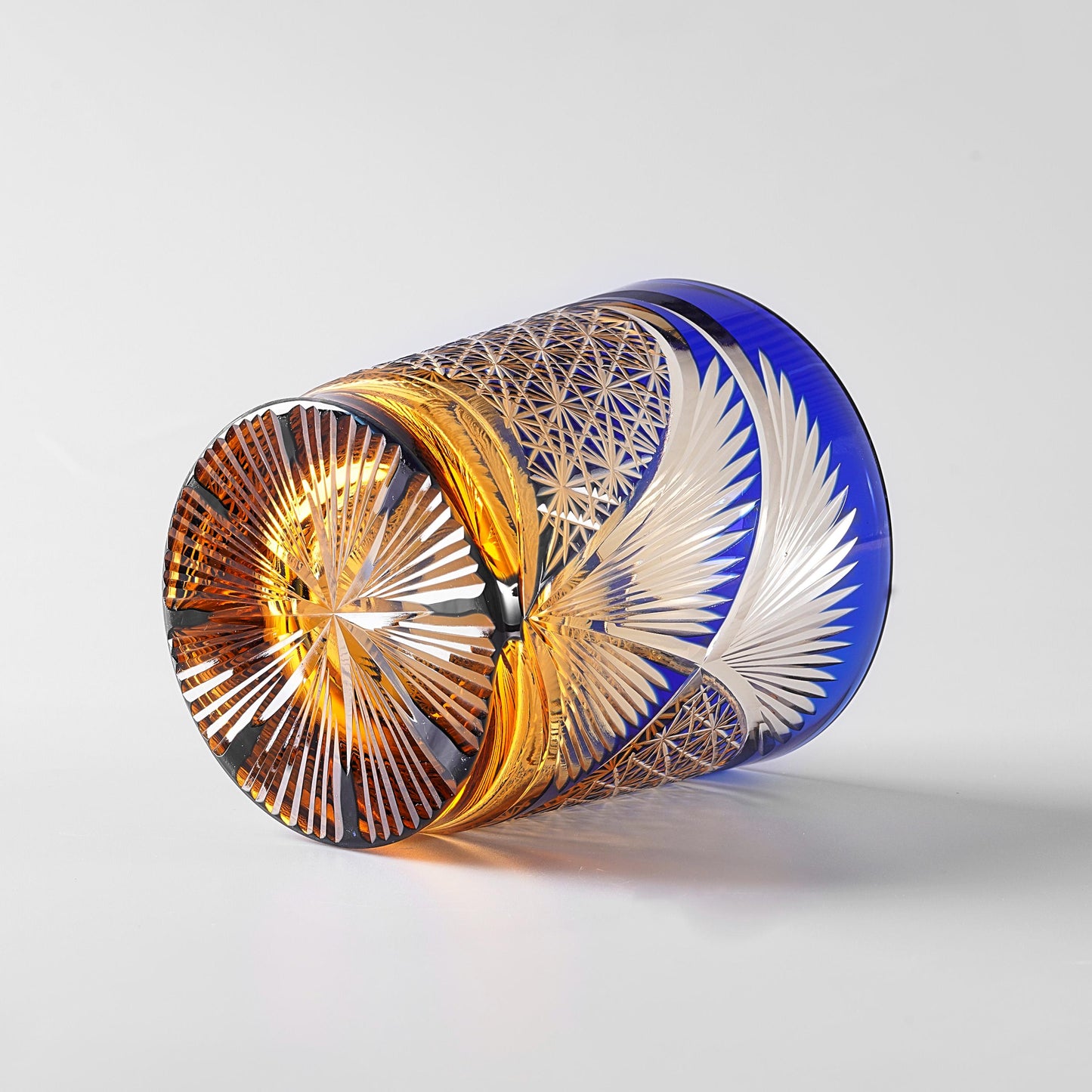 Vitraelle Hand Cut Crystal Whiskey Glass image 3