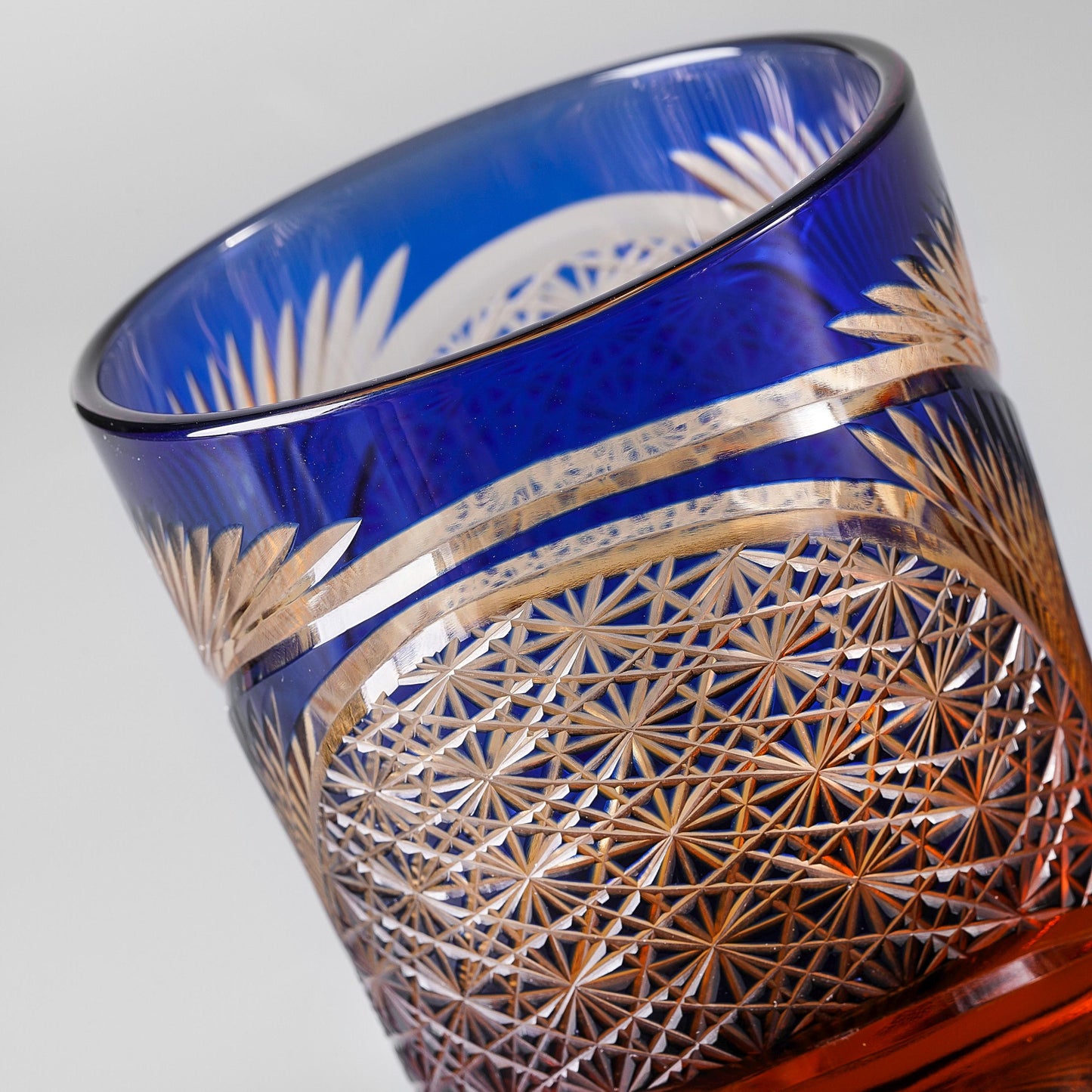 Vitraelle Hand Cut Crystal Whiskey Glass image 5