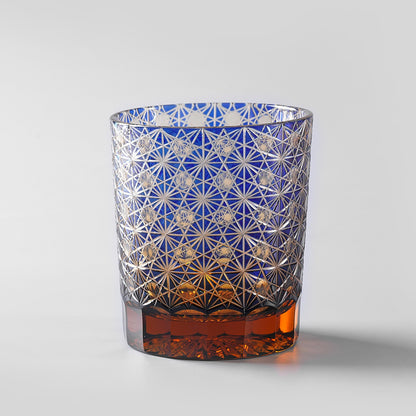 lovecove Hand Cut Crystal Whisky Glass image 1