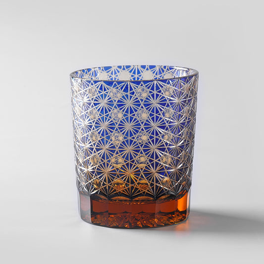 lovecove Hand Cut Crystal Whisky Glass image 1