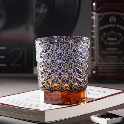 lovecove Hand Cut Crystal Whisky Glass image 5