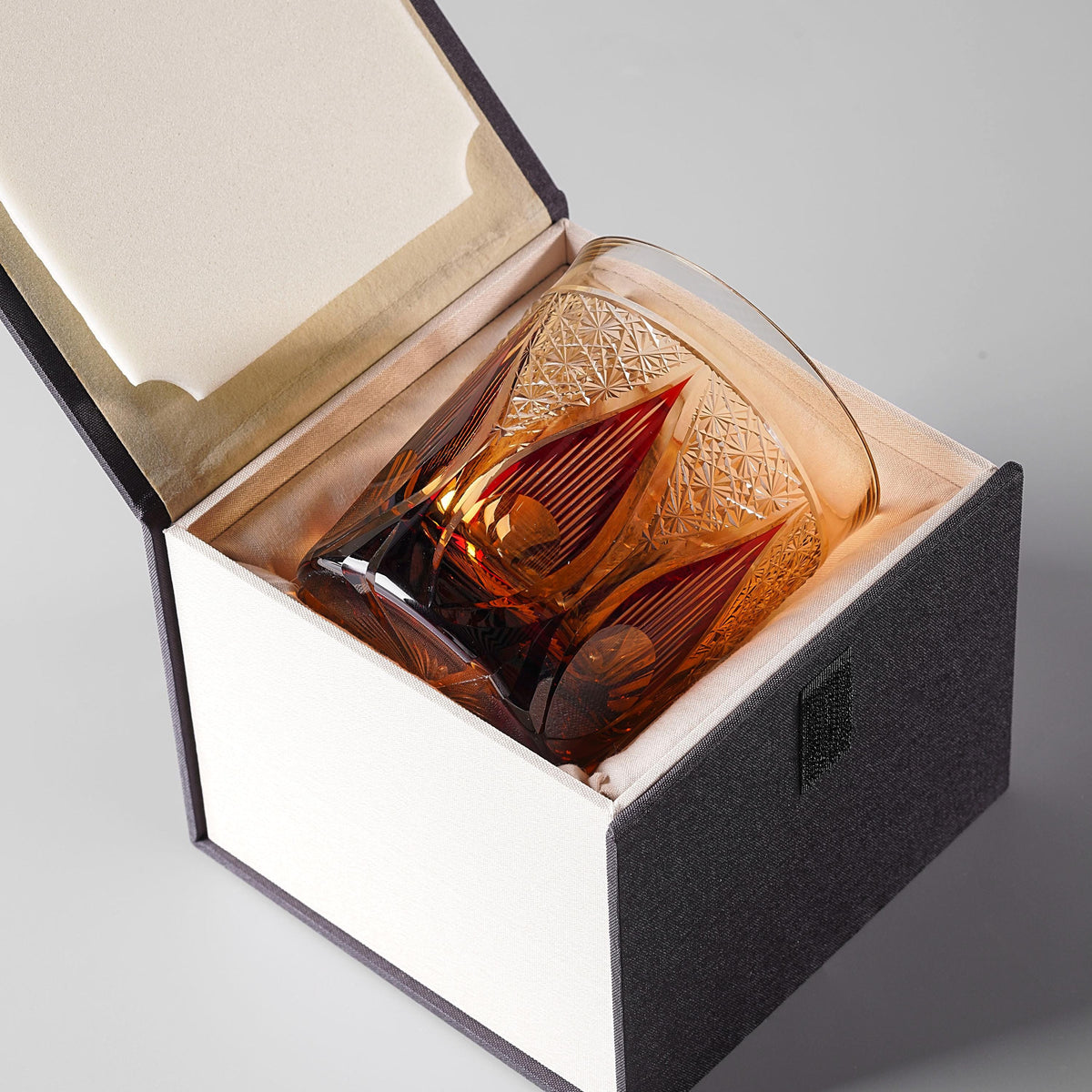 lovecove Hand Cut Crystal Whisky Glasses image 2