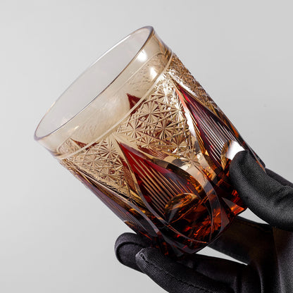 lovecove Hand Cut Crystal Whisky Glasses image 3